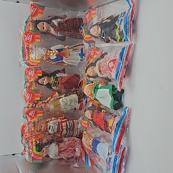 unknown Other - Nationality vintage dolls moving eyes arms and legs.